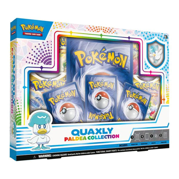Pokémon TCG: Sprigatito, Fuecoco, and Quaxly Paldea Collection (1 of each)