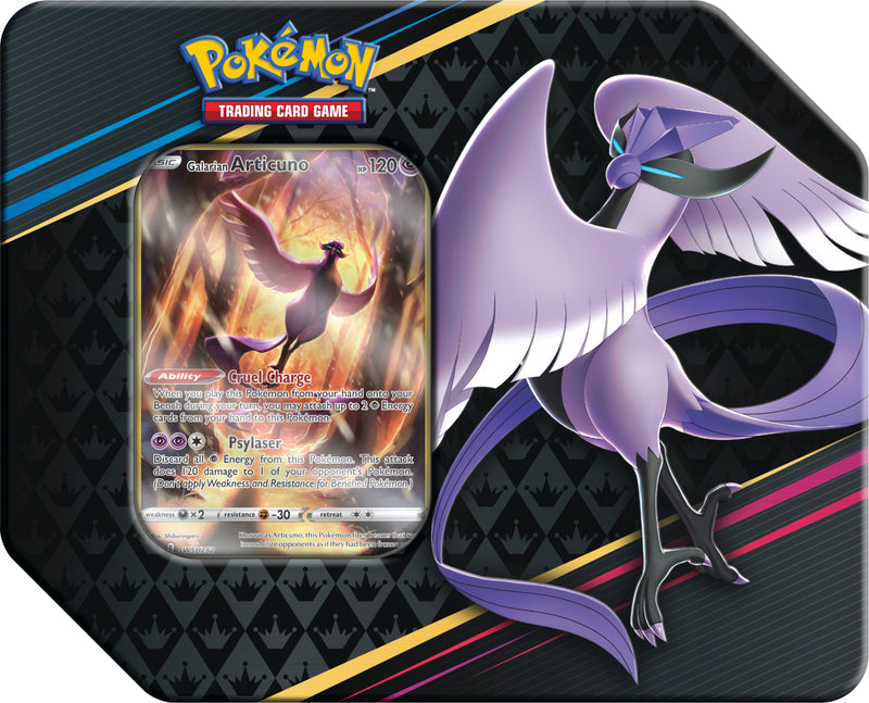 Pokémon TCG: Sword & Shield 12.5 Crown Zenith 7" Tin Set ( 1 of each tin)
