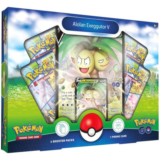 Pokemon GO Alolan Exeggutor V Collection Box