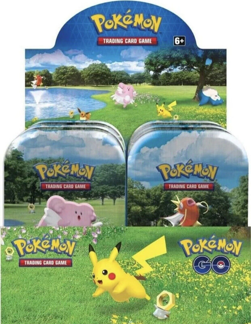 Pokemon Go Mini Tin Case (10 Mini Tins) Sealed